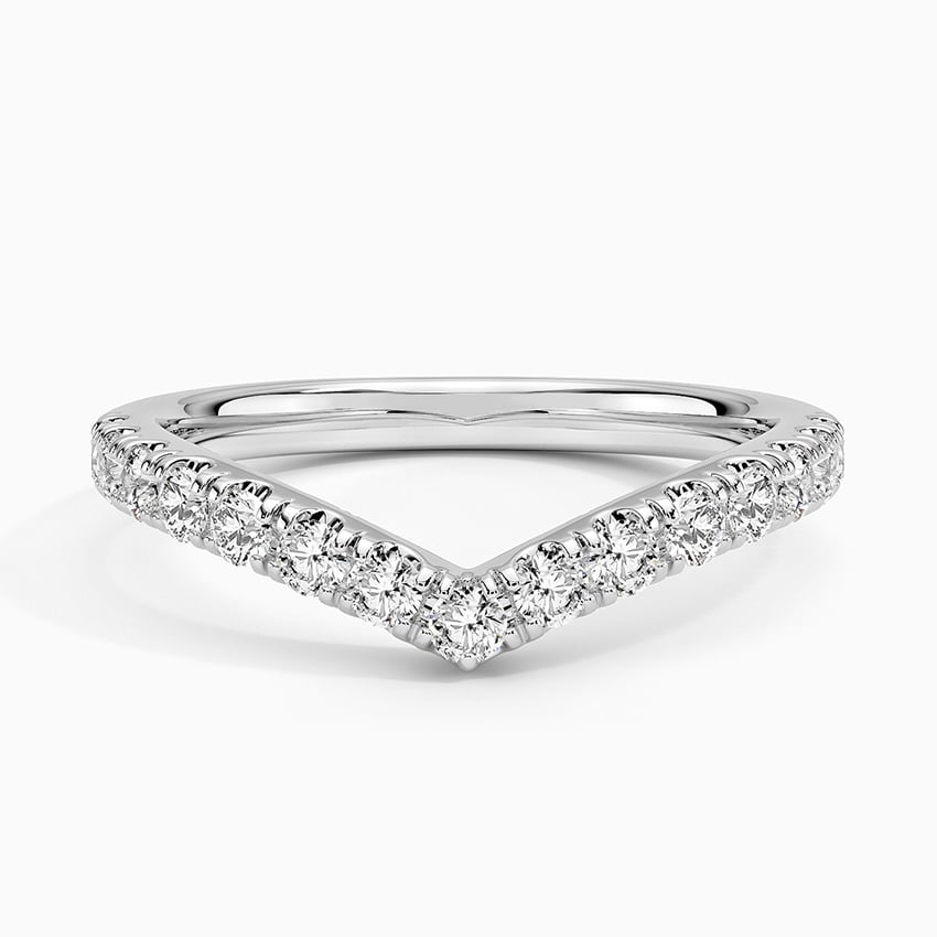 0.41 CTW Flair Lab Grown Diamond Ring In 18k Solid Gold