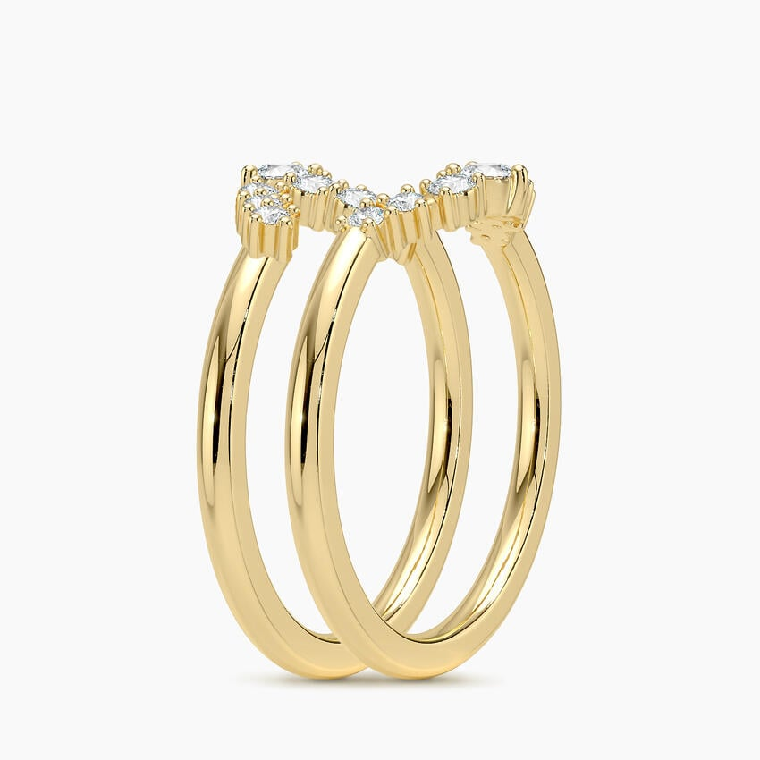 0.32CTW Lab Grown Diamond Stackable Wedding Band