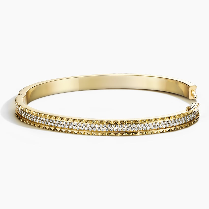 6.5 inch 1.90CTW Pave Set Lab Grown Diamond Bracelet