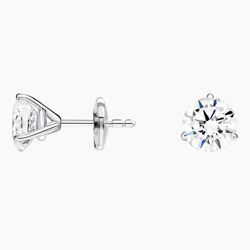 Perfect Martini 2 CTW Lab Grown Diamond Stud Earrings
