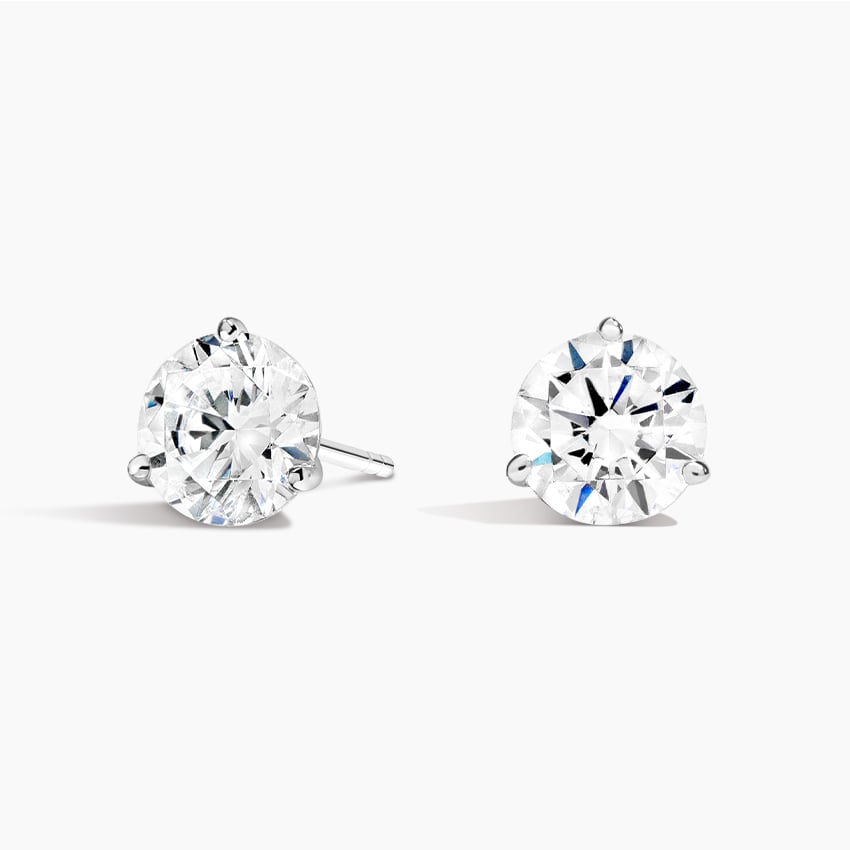 Perfect Martini 2 CTW Lab Grown Diamond Stud Earrings