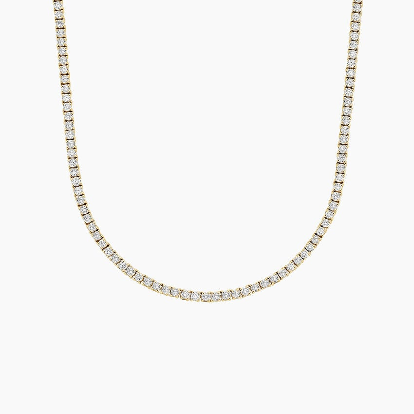 2 1/5 CTW Lab Grown Diamond Tennis Chain For Men Women