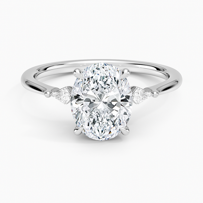 2 CT Lab Grown Diamond 18KT Gold Engagement Ring