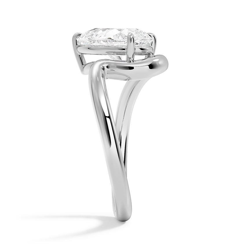 2 CT Oval Cut Labgrown Diamond Solitaire Engagment Ring