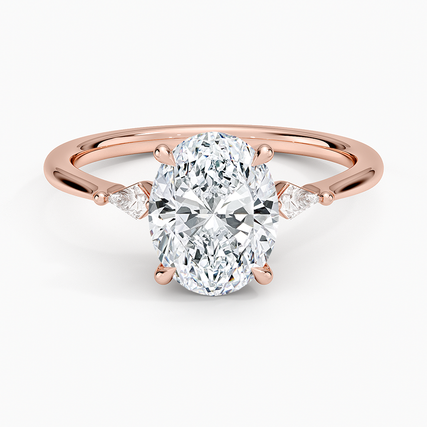 2 CT Lab Grown Diamond 18KT Gold Engagement Ring