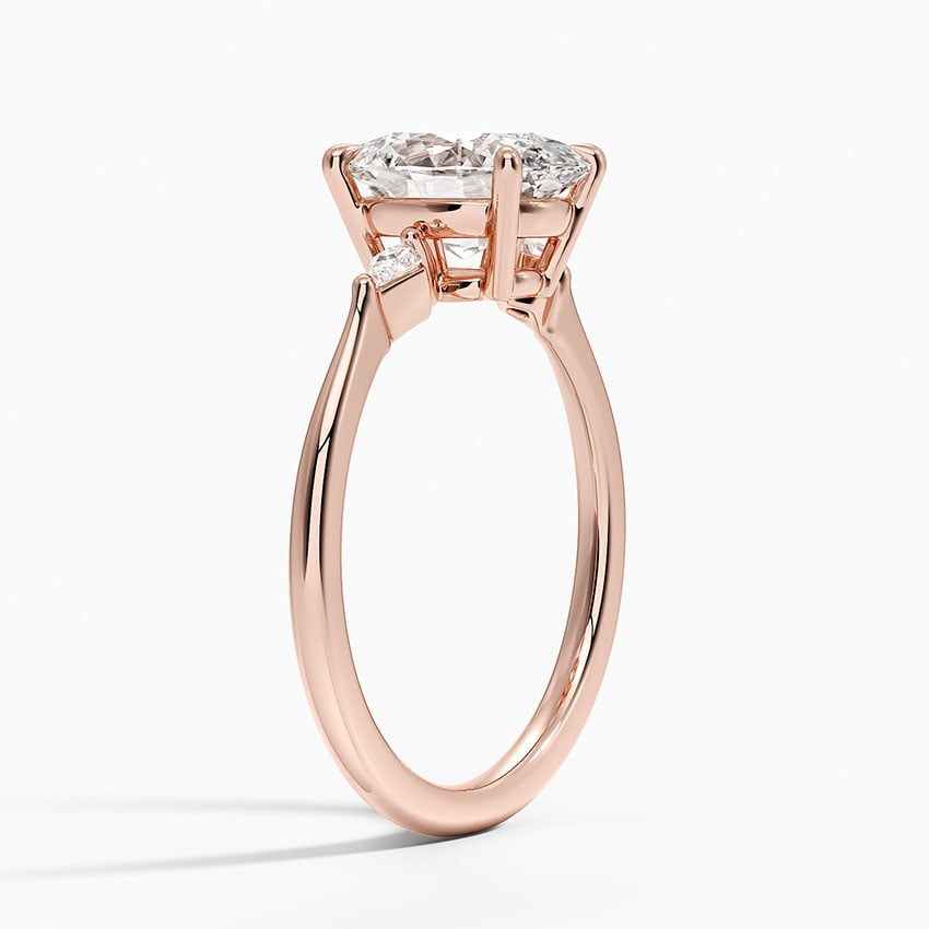 2 CT Lab Grown Diamond 18KT Gold Engagement Ring