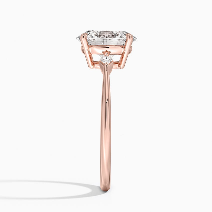2 CT Lab Grown Diamond 18KT Gold Engagement Ring