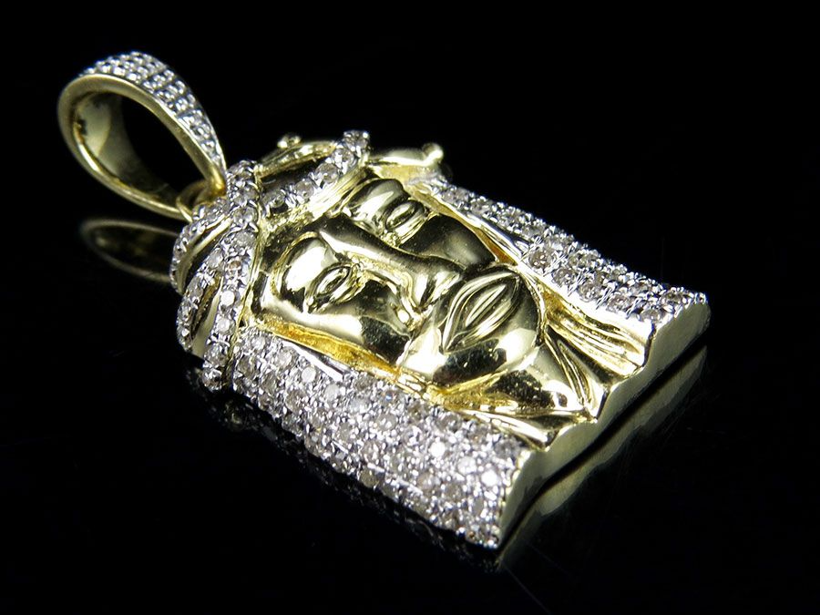Jesus Face Lab Grown Diamond Customize Pendant