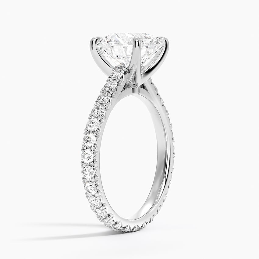 3 CT Lab Grown Diamond Round Cut Full Eternity Ring