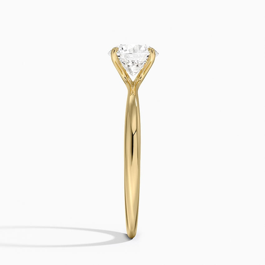 1 CT Solitaire Lab Grown Diamond Engagement Ring