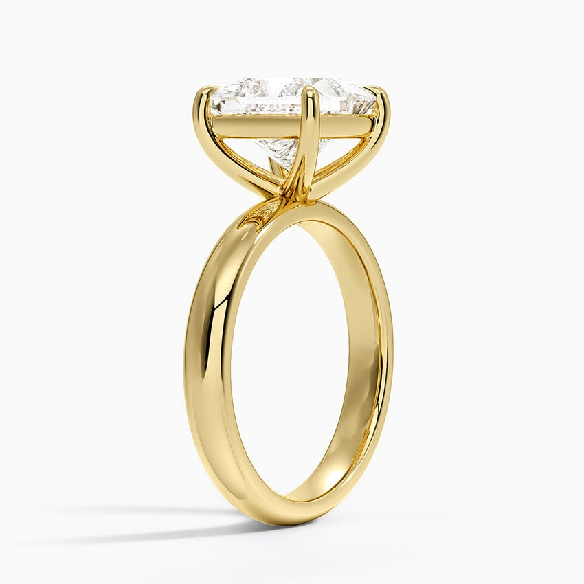2 1/2 Lab Grown Diamond Solitaire Engagement Ring