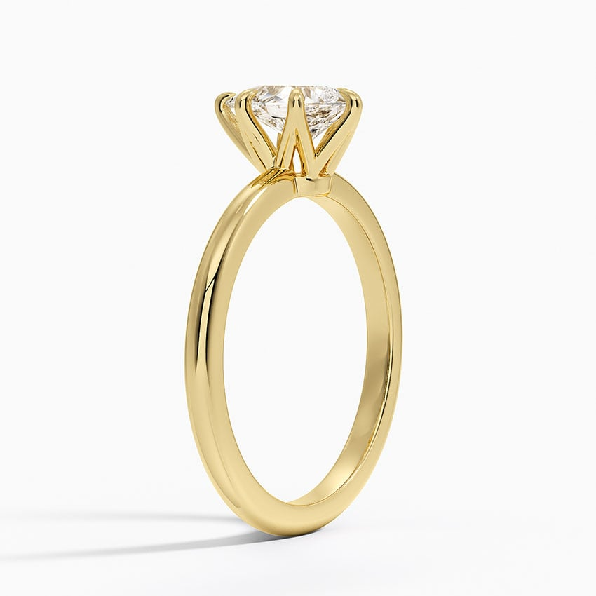 3/4 CT 18k Yellow Gold Labgrown Diamond Ring