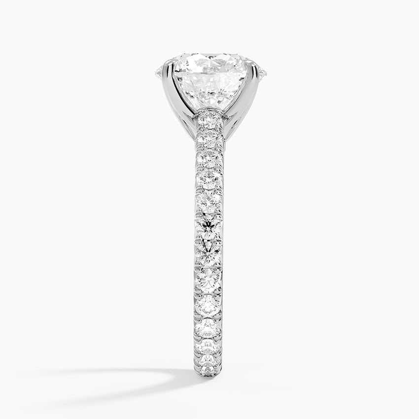 3 CT Lab Grown Diamond Round Cut Full Eternity Ring