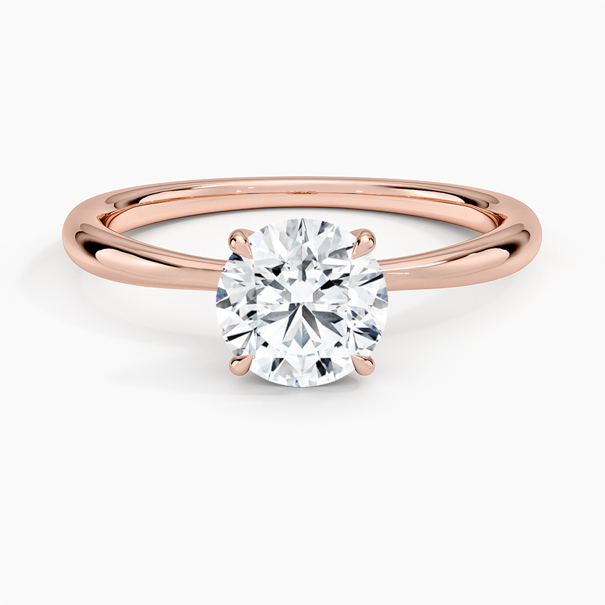 1 CT Solitaire Lab Grown Diamond Engagement Ring