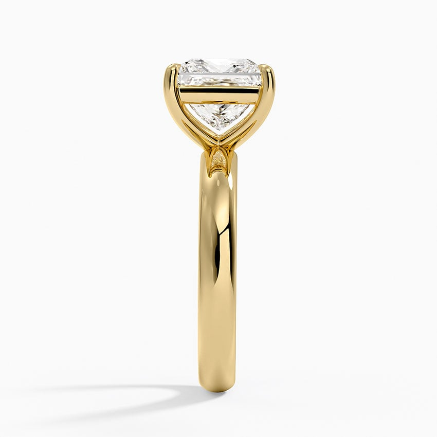 2 1/2 Lab Grown Diamond Solitaire Engagement Ring