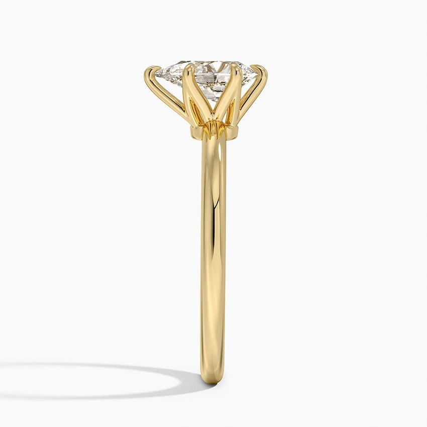 3/4 CT 18k Yellow Gold Labgrown Diamond Ring