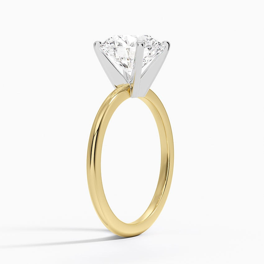 2 1/2 CT Two Ton Lab Grown Diamond Solitaire Ring