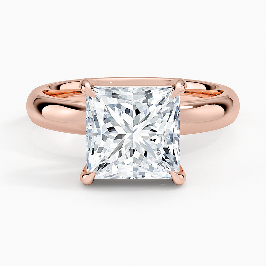 2 1/2 Lab Grown Diamond Solitaire Engagement Ring