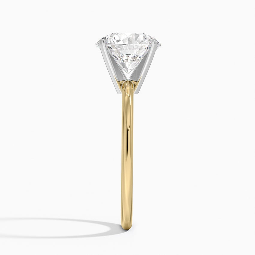 2 1/2 CT Two Ton Lab Grown Diamond Solitaire Ring