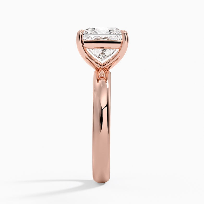 2 1/2 Lab Grown Diamond Solitaire Engagement Ring