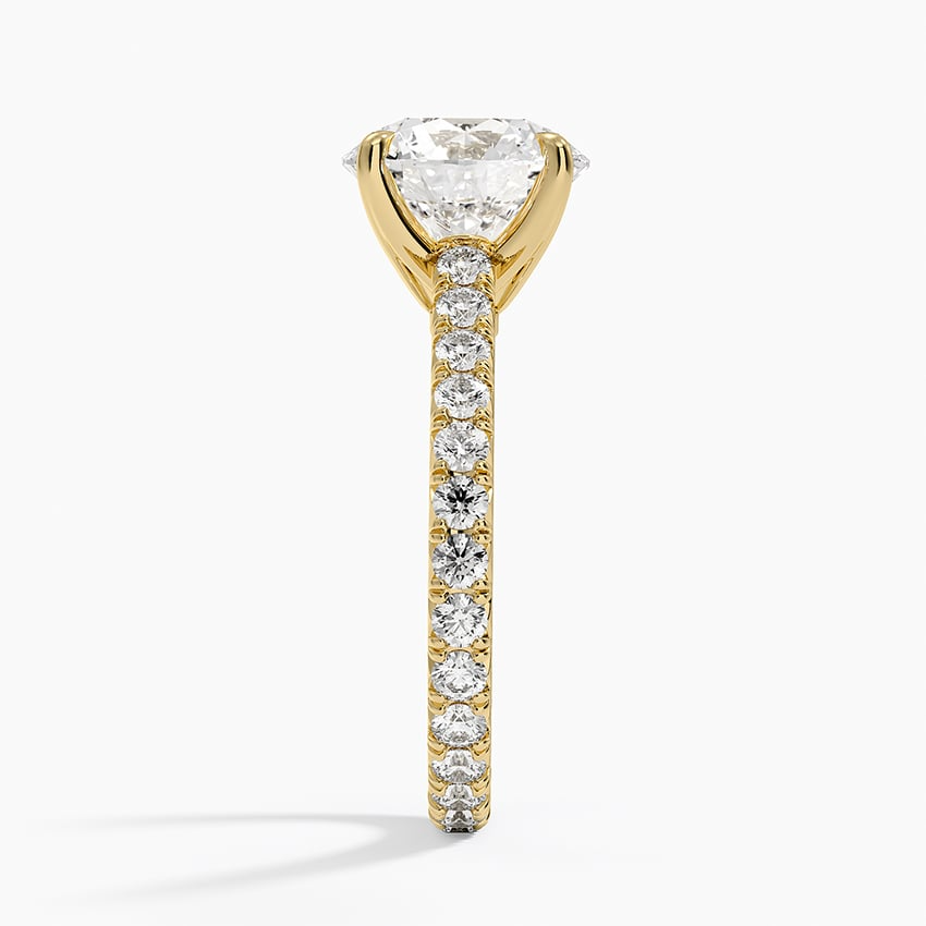 3 CT Lab Grown Diamond Round Cut Full Eternity Ring