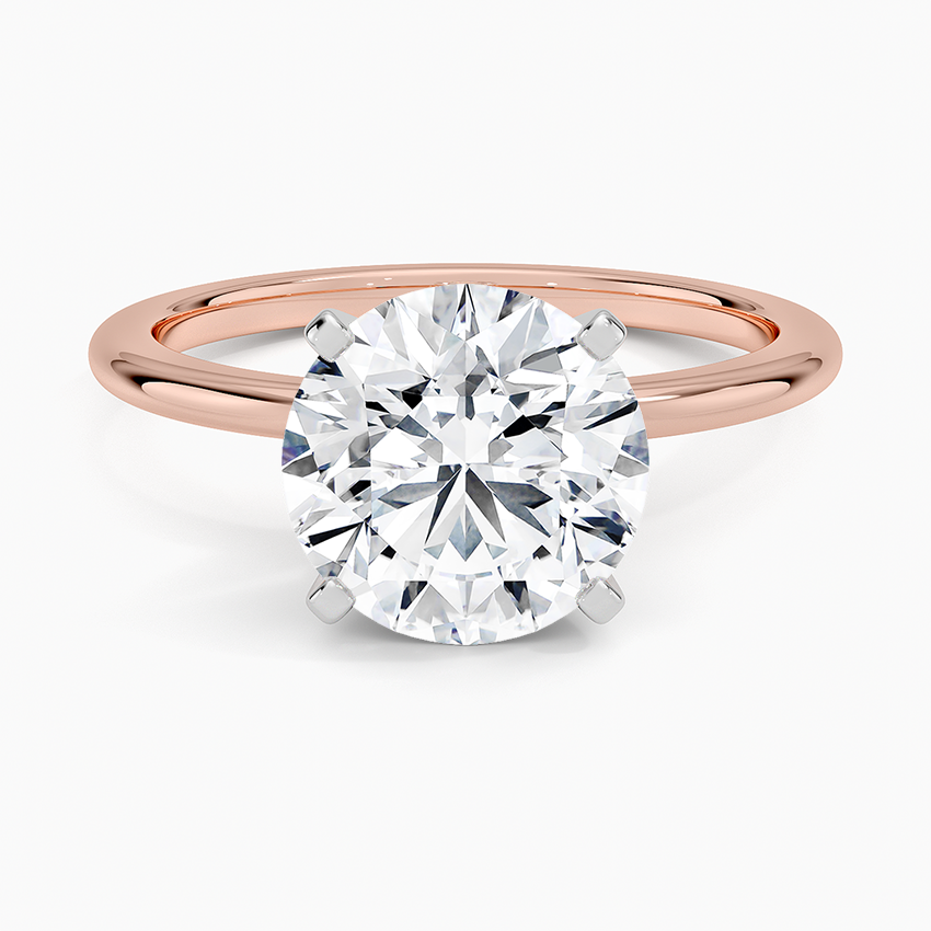 2 1/2 CT Two Ton Lab Grown Diamond Solitaire Ring