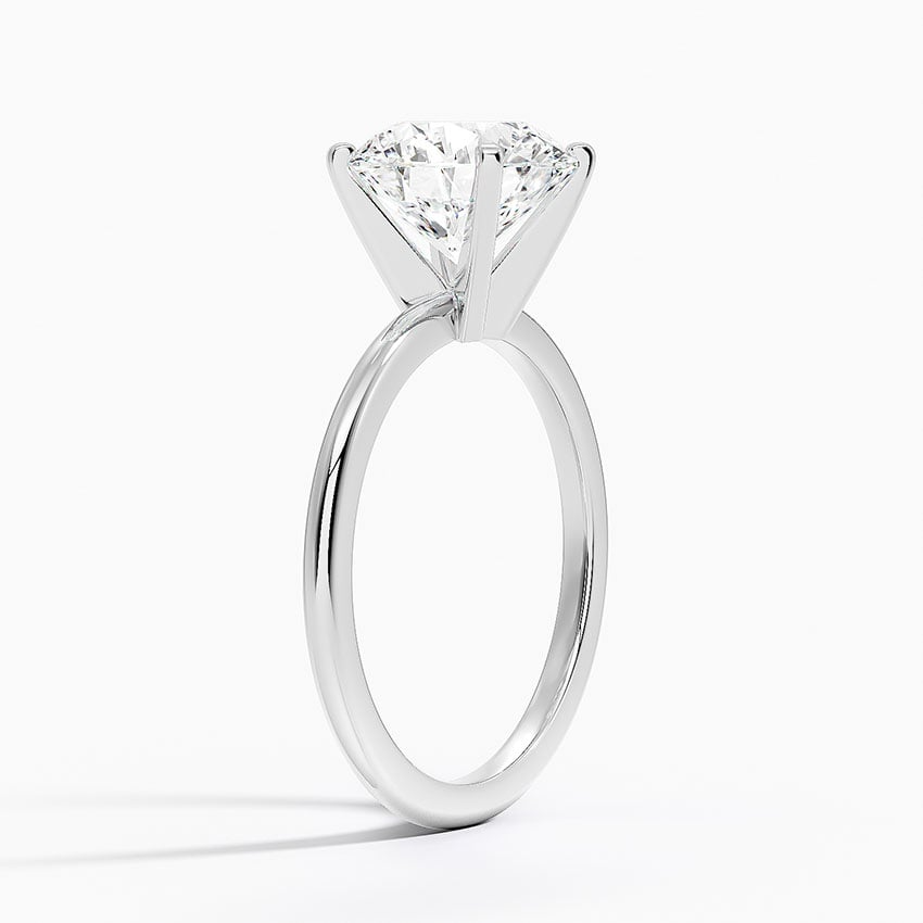 2 1/2 CT Two Ton Lab Grown Diamond Solitaire Ring
