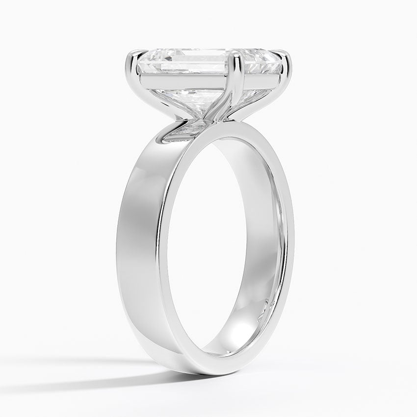 3 CT 18K Yellow Gold Lab Grown Diamond Solitaire Ring