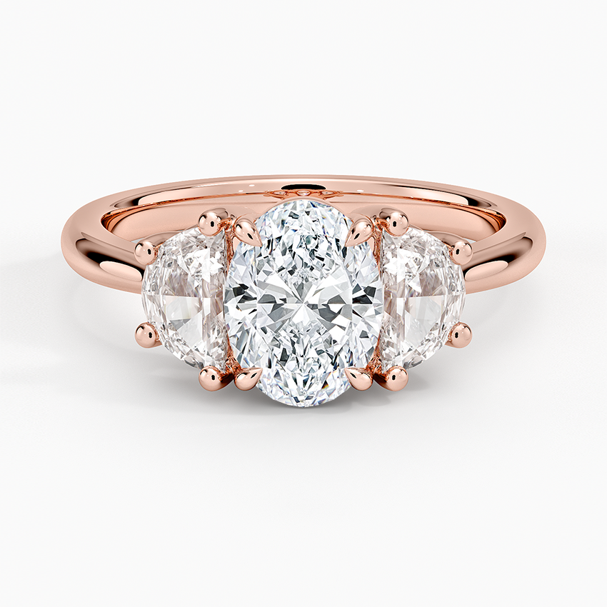 1 1/4 CT Lab Grown Diamond 3 Stone Engagement Ring