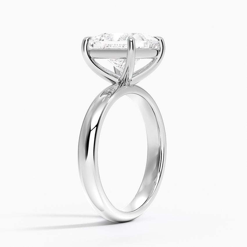 2 1/2 Lab Grown Diamond Solitaire Engagement Ring