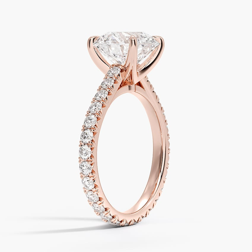 3 CT Lab Grown Diamond Round Cut Full Eternity Ring