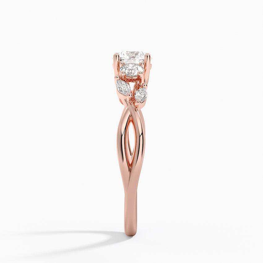 1/2 CT Lab Grown Diamond 7 Stone Engagement Ring