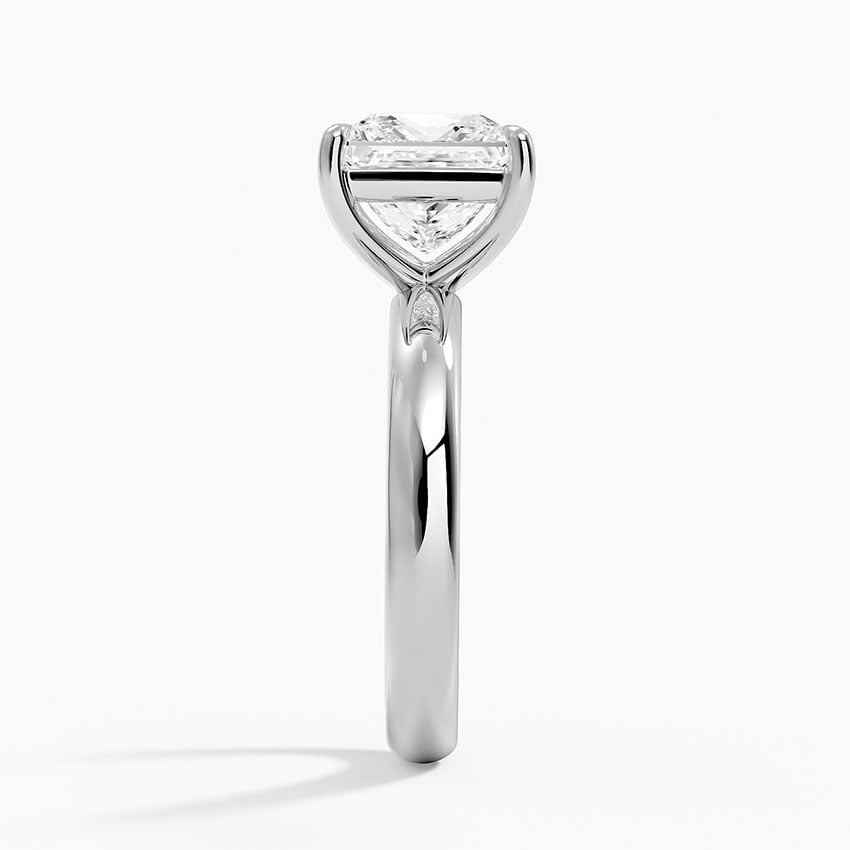2 1/2 Lab Grown Diamond Solitaire Engagement Ring