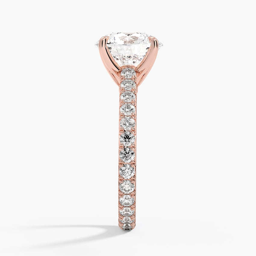 3 CT Lab Grown Diamond Round Cut Full Eternity Ring