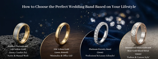 How to Choose the Perfect Wedding Band Based on Your Lifestyle