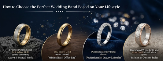 How to Choose the Perfect Wedding Band Based on Your Lifestyle