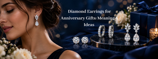 Diamond Earrings for Anniversary Gifts: Meaning & Ideas