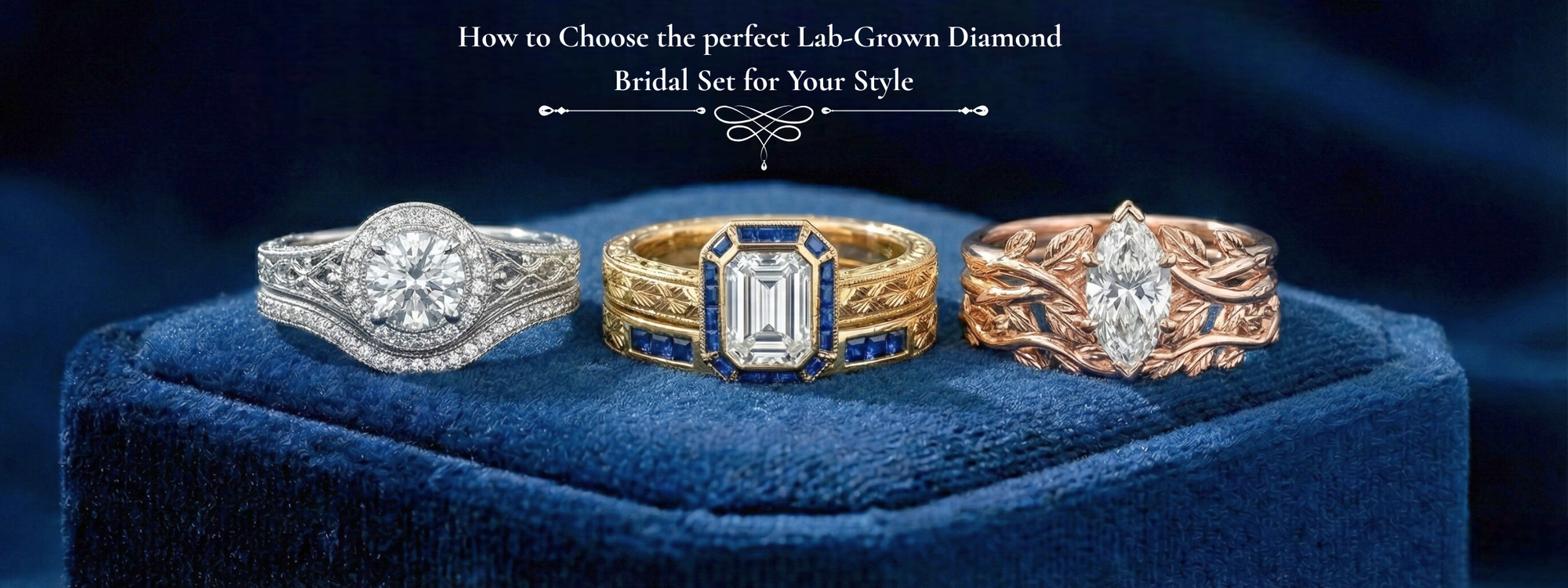 How to Choose the Perfect Lab-Grown Diamond Bridal Set for Your Style