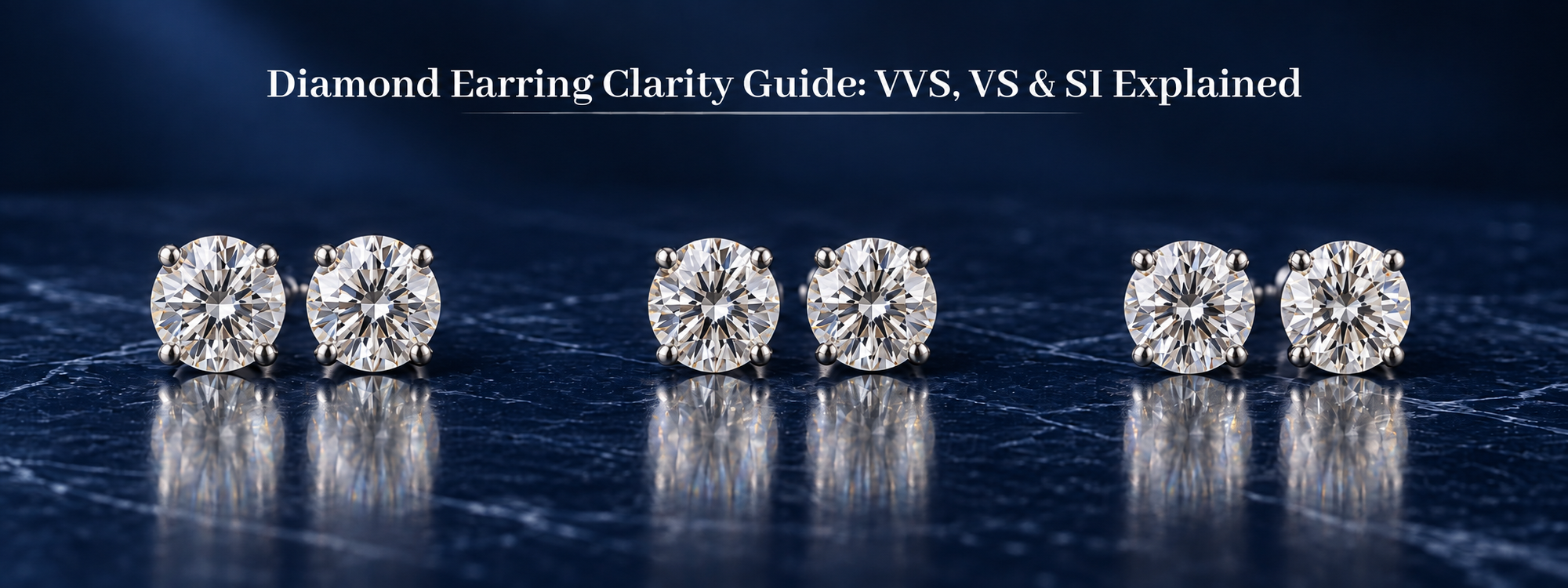 Diamond Earring Clarity Guide: VVS, VS & SI Explained