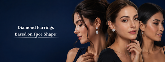 Diamond Earrings Based on Face Shape