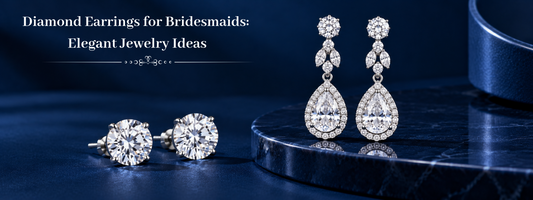 Diamond Earrings for Bridesmaids: Elegant Jewelry Ideas