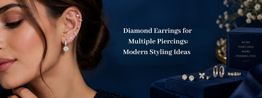 Diamond Earrings for Multiple Piercings: Modern Styling Ideas