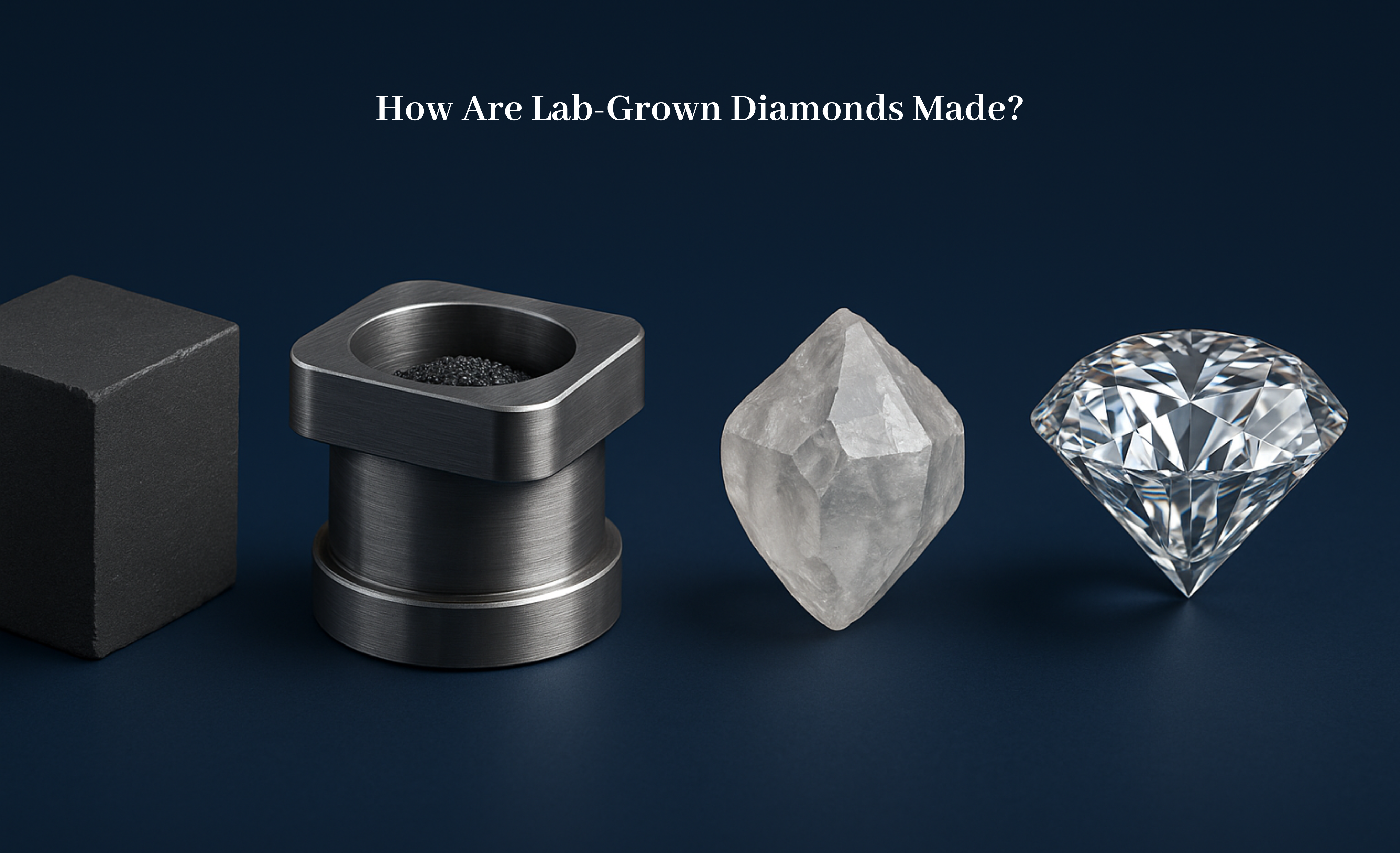 Diamond Processed How Are Lab-Grown Diamonds Made? CVD vs HPHT Process Explained ...