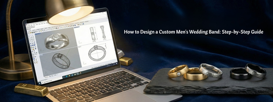 How to Design a Custom Men's Wedding Band: Step-by-Step Guide