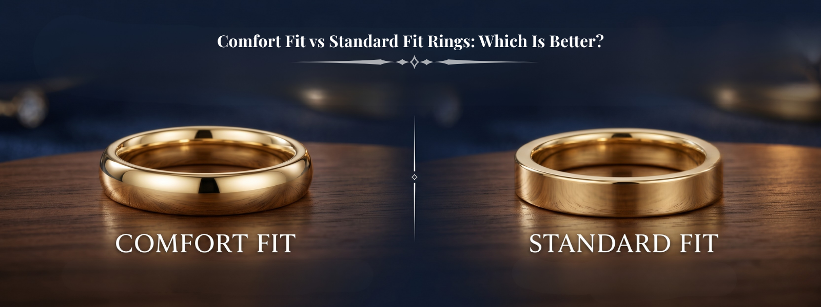 Comfort Fit vs Standard Fit Rings: Which Is Better?