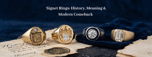 Signet Rings: History, Meaning & Modern Comeback
