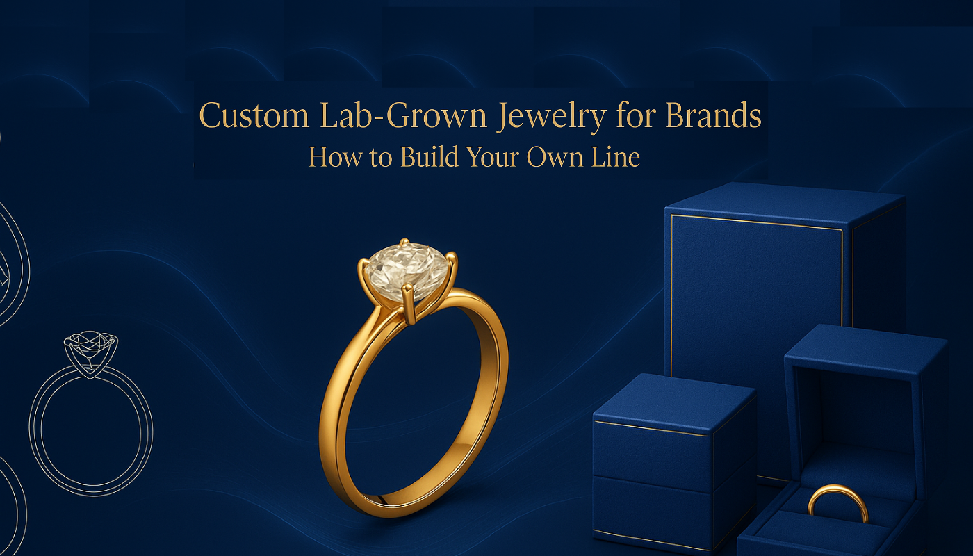 Custom Lab-Grown Jewelry for Brands: How to Build Your Own Line
