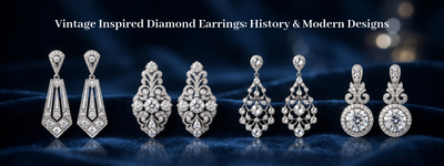 Vintage Inspired Diamond Earrings: History & Modern Designs