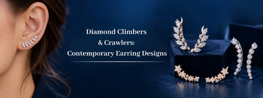 Diamond Climbers & Crawlers: Contemporary Earring Designs