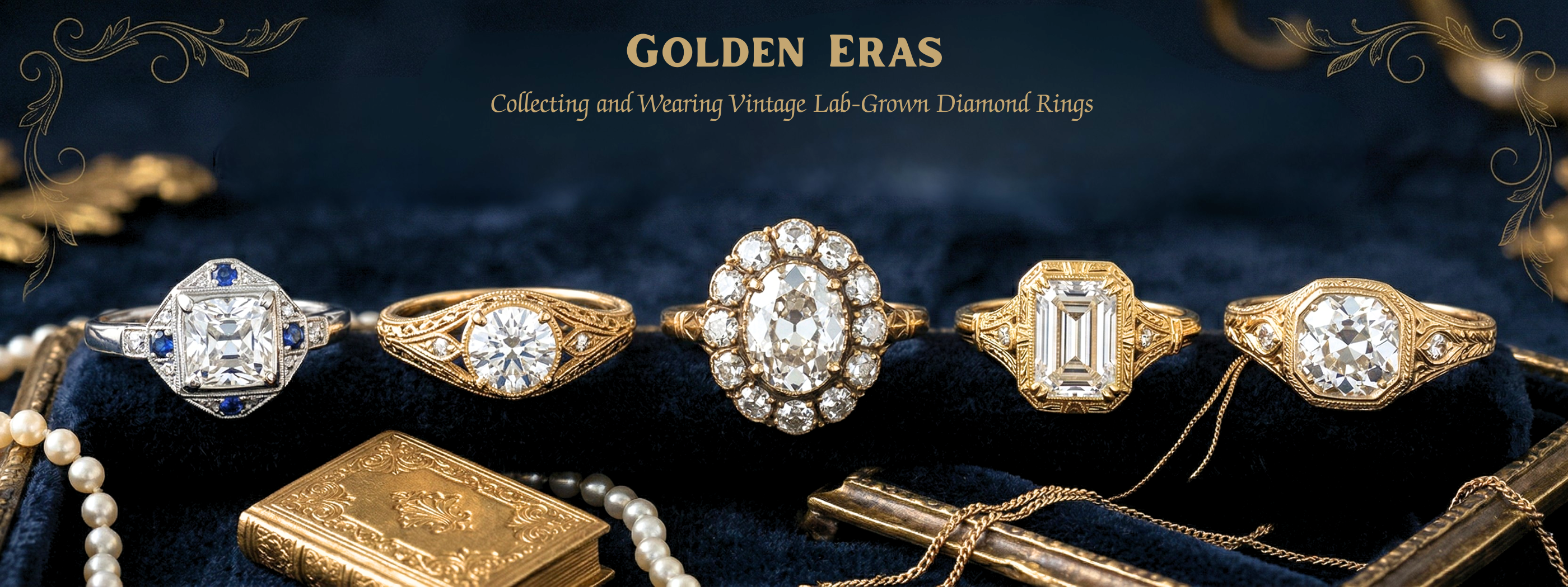 Golden Eras: Collecting and Wearing Vintage Lab-Grown Diamond Rings ...